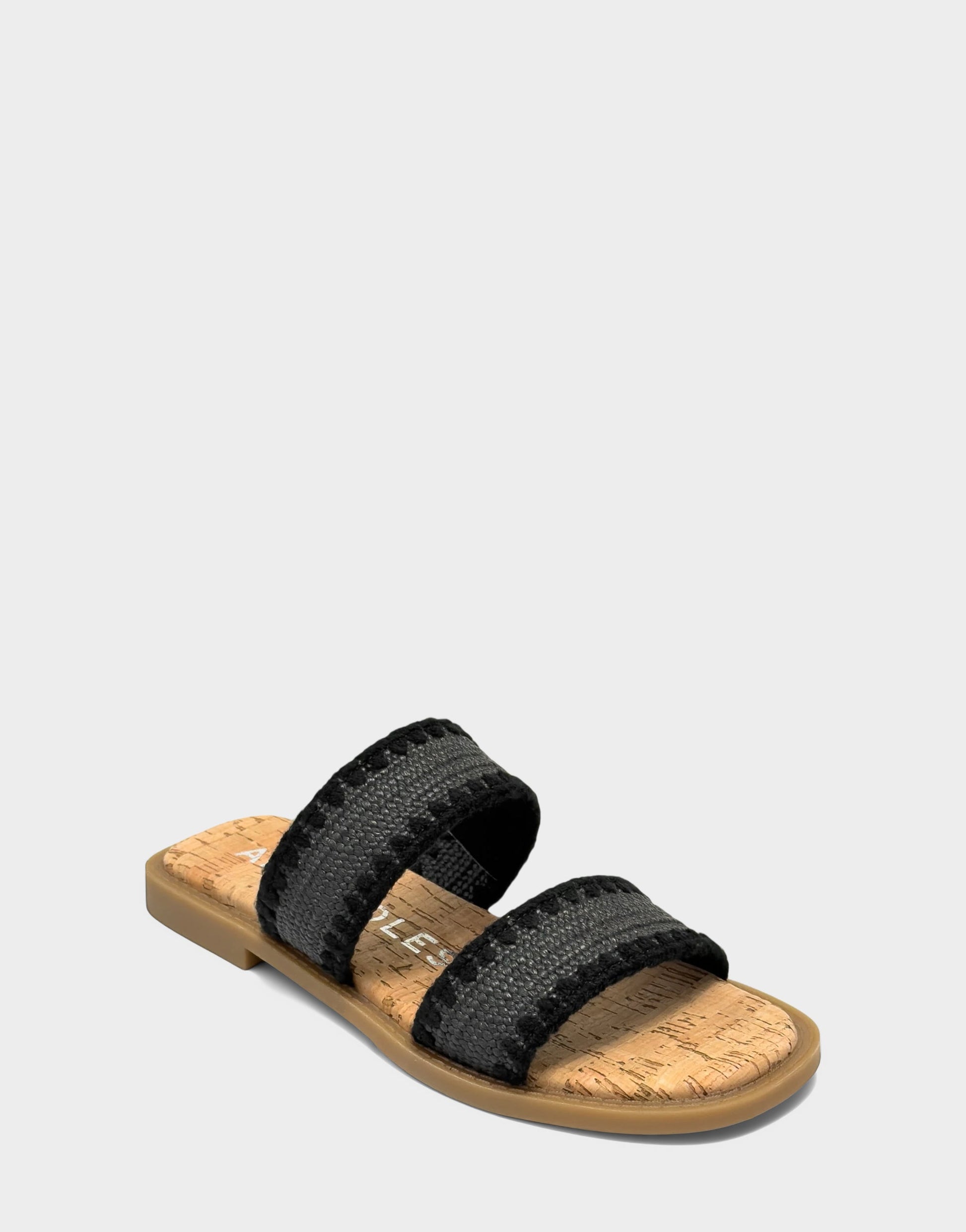 Aerosoles Flat Sandal in Black