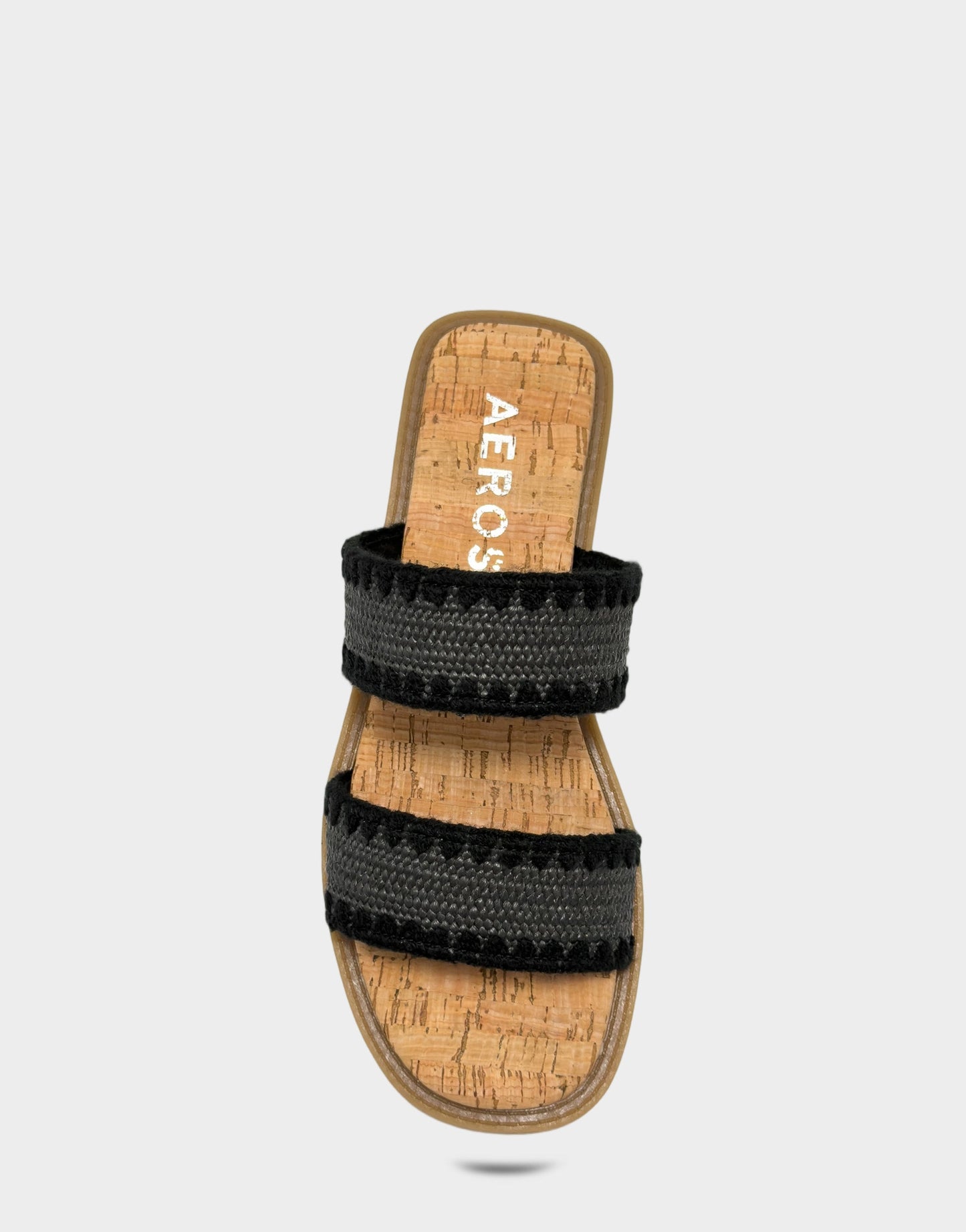Aerosoles Flat Sandal in Black