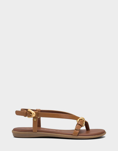 Aerosoles Flat Sandal in Tan