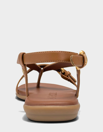 Aerosoles Flat Sandal in Tan