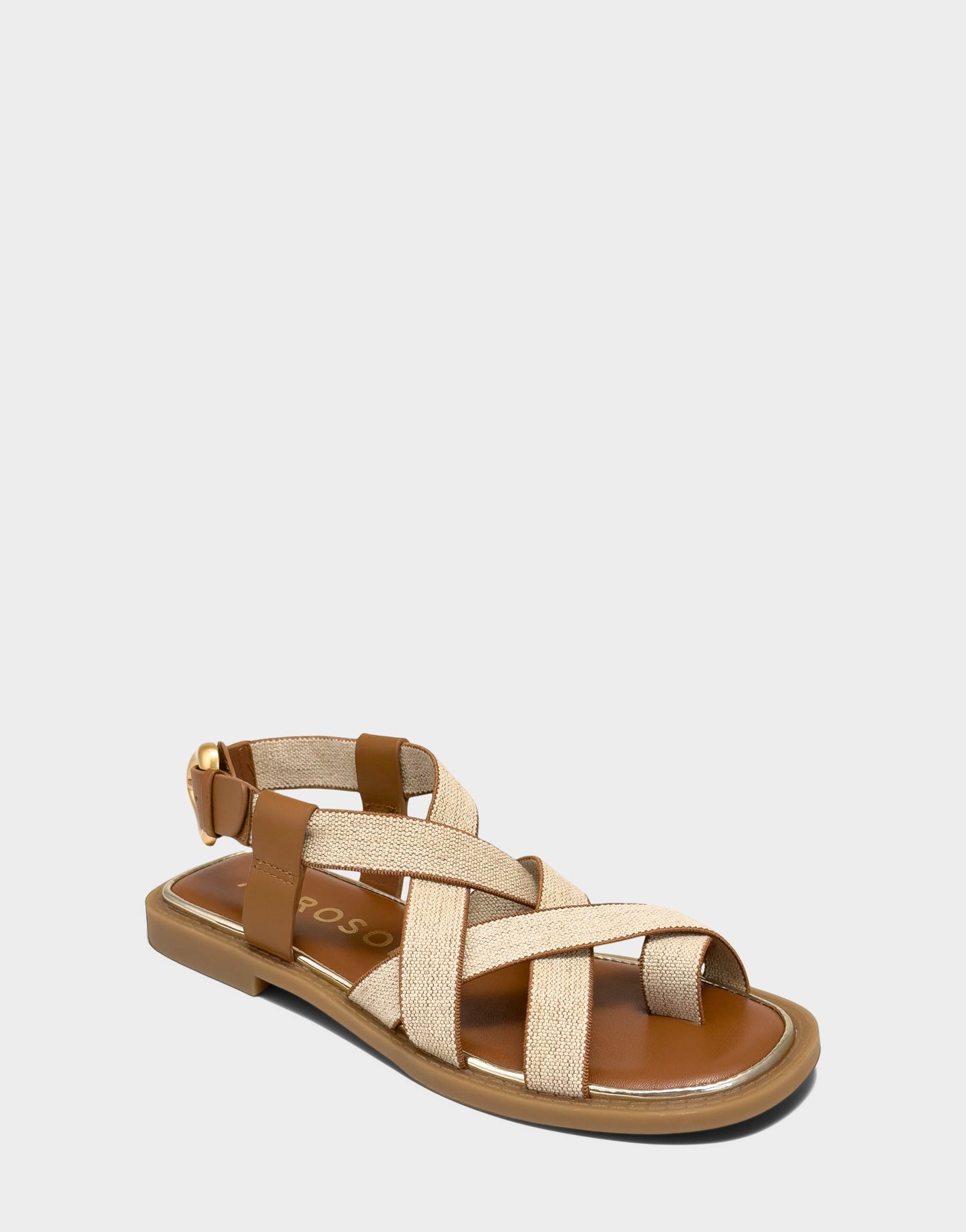 Aerosoles Flat Sandal in Natural