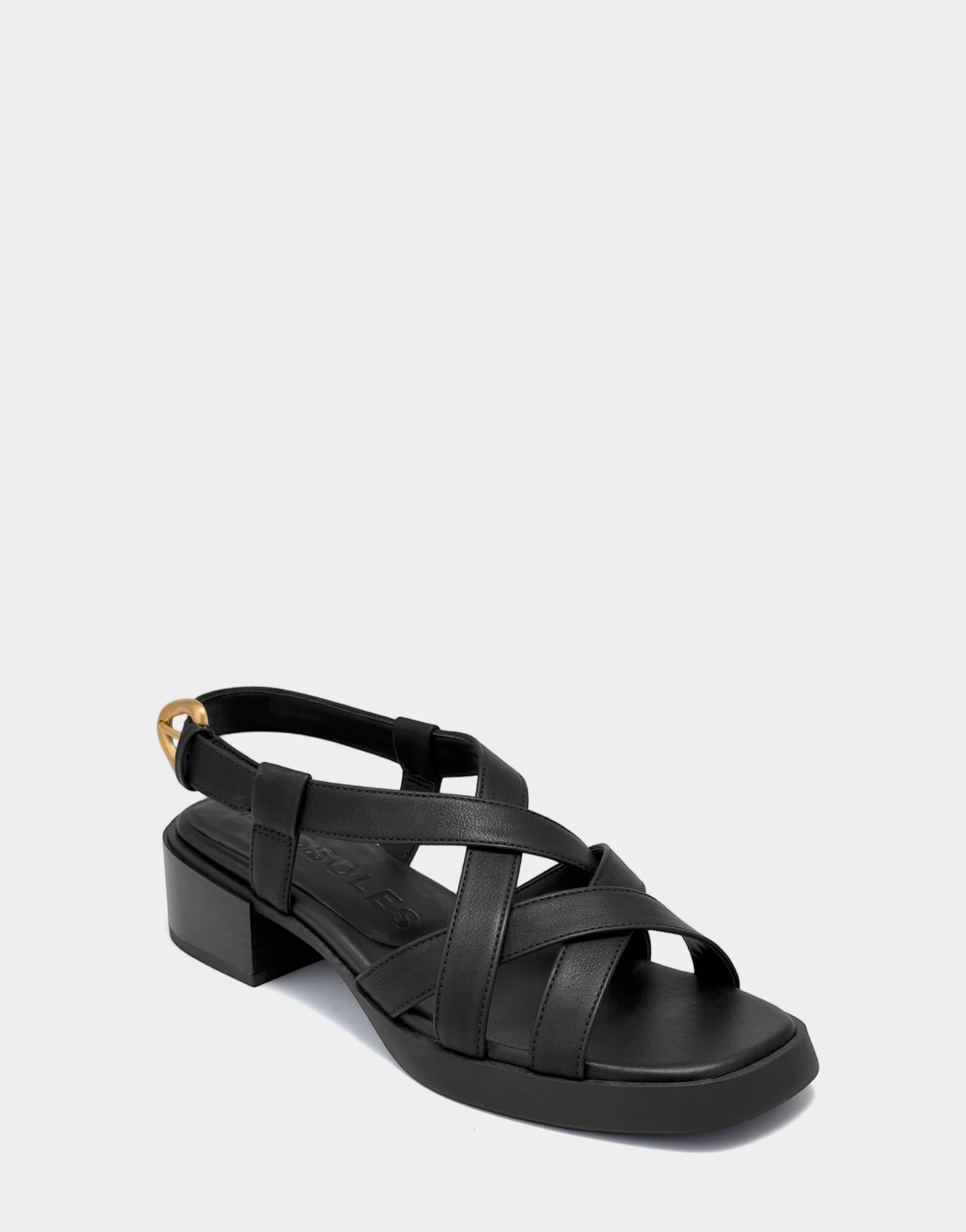 Aerosoles Heeled Sandal in Black