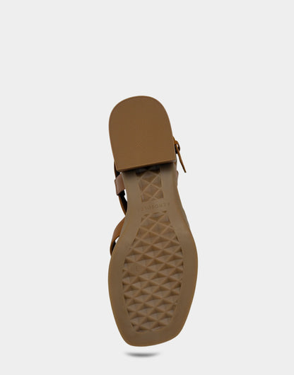 Aerosoles Heeled Sandal in Tan