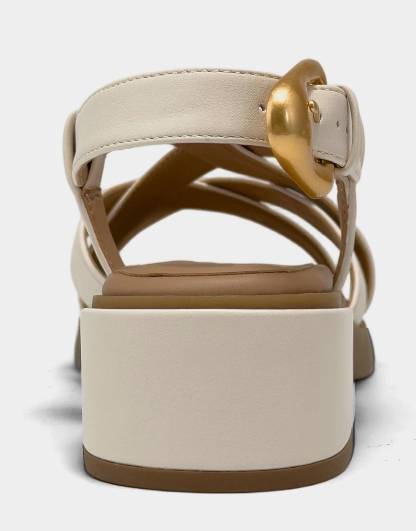 Aerosoles Heeled Sandal in Eggnog