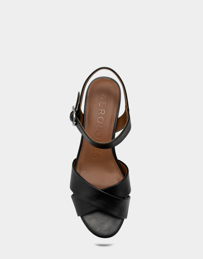 Aerosoles Sandal in Black