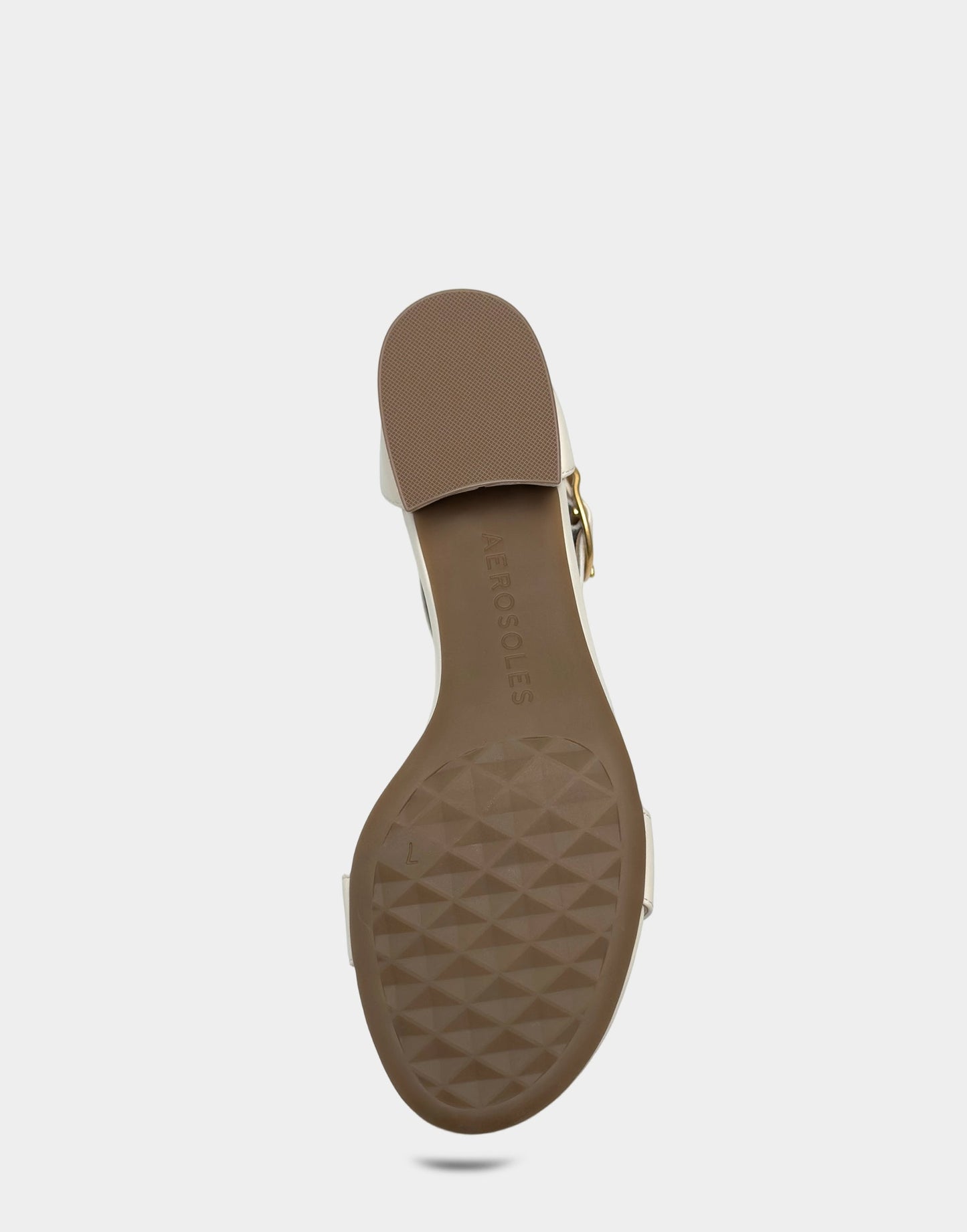 Aerosoles Low Heeled Sandal in Eggnog