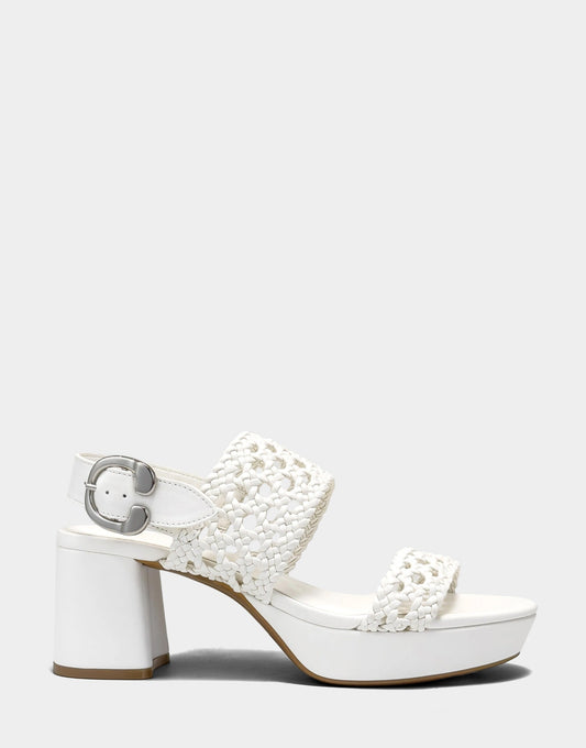 Aerosoles Platform Sandal in White