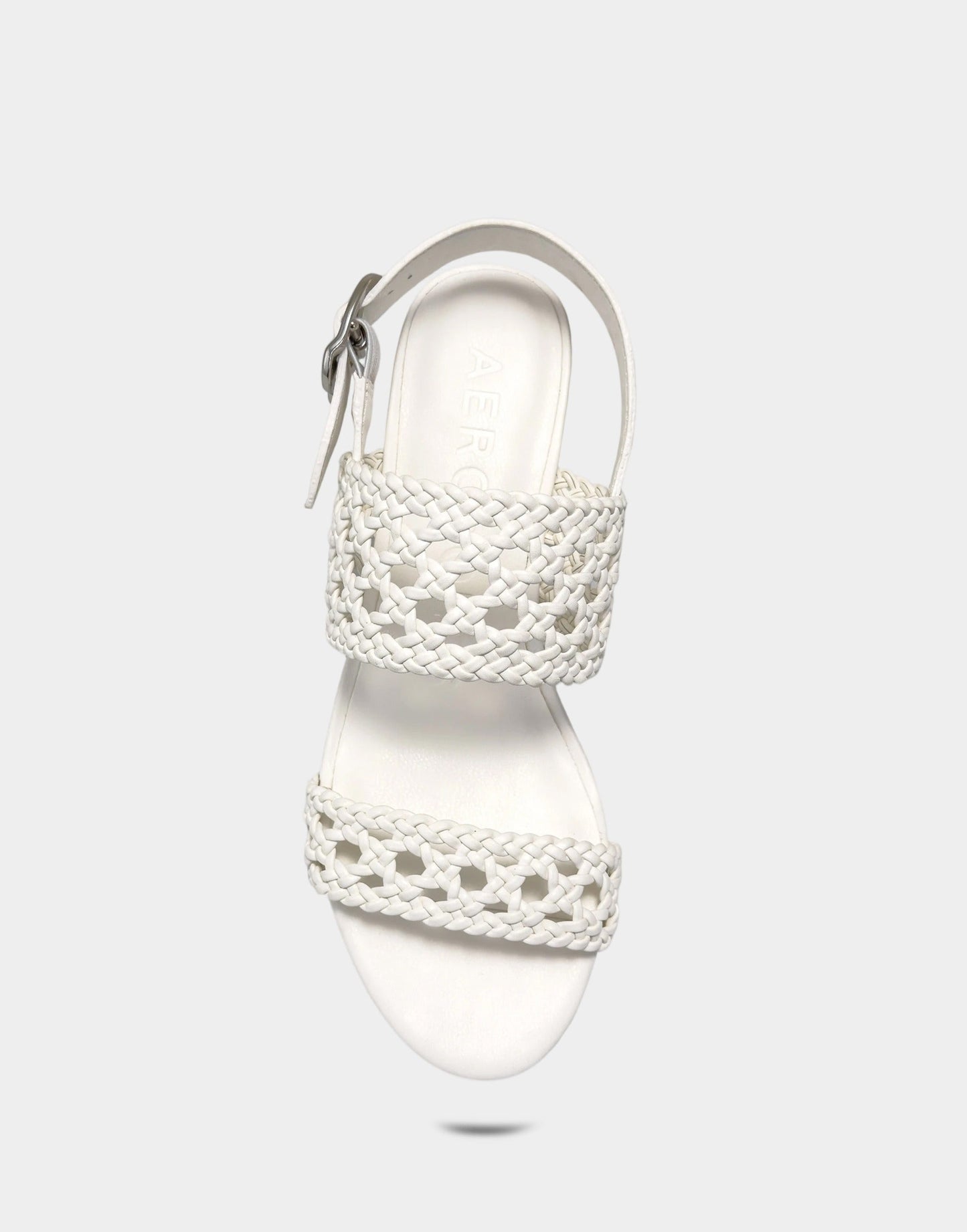 Aerosoles Platform Sandal in White