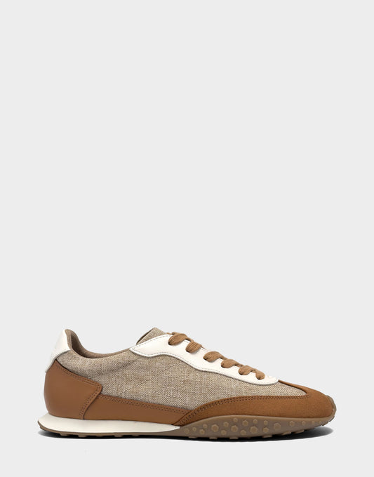Aerosoles Sneaker in Natural/Tan