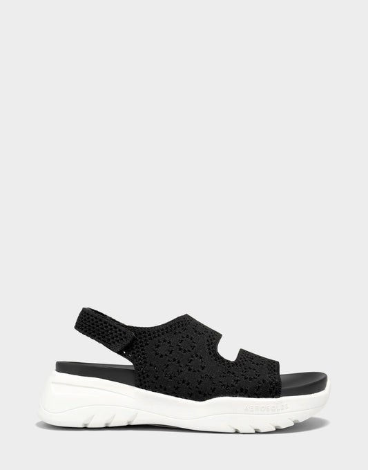 Aerosoles Sport Sandal in Black