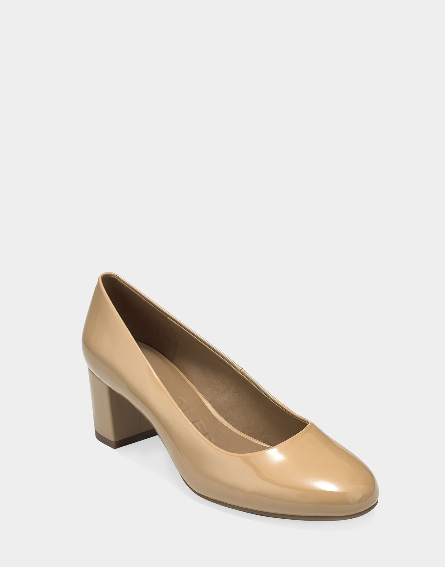 Aerosoles Mid Heel Pump in Beige Bisque