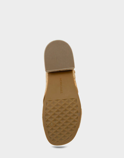 Aerosoles Heeled Sandal in Natural