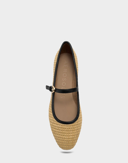 Aerosoles Flat In Natural
