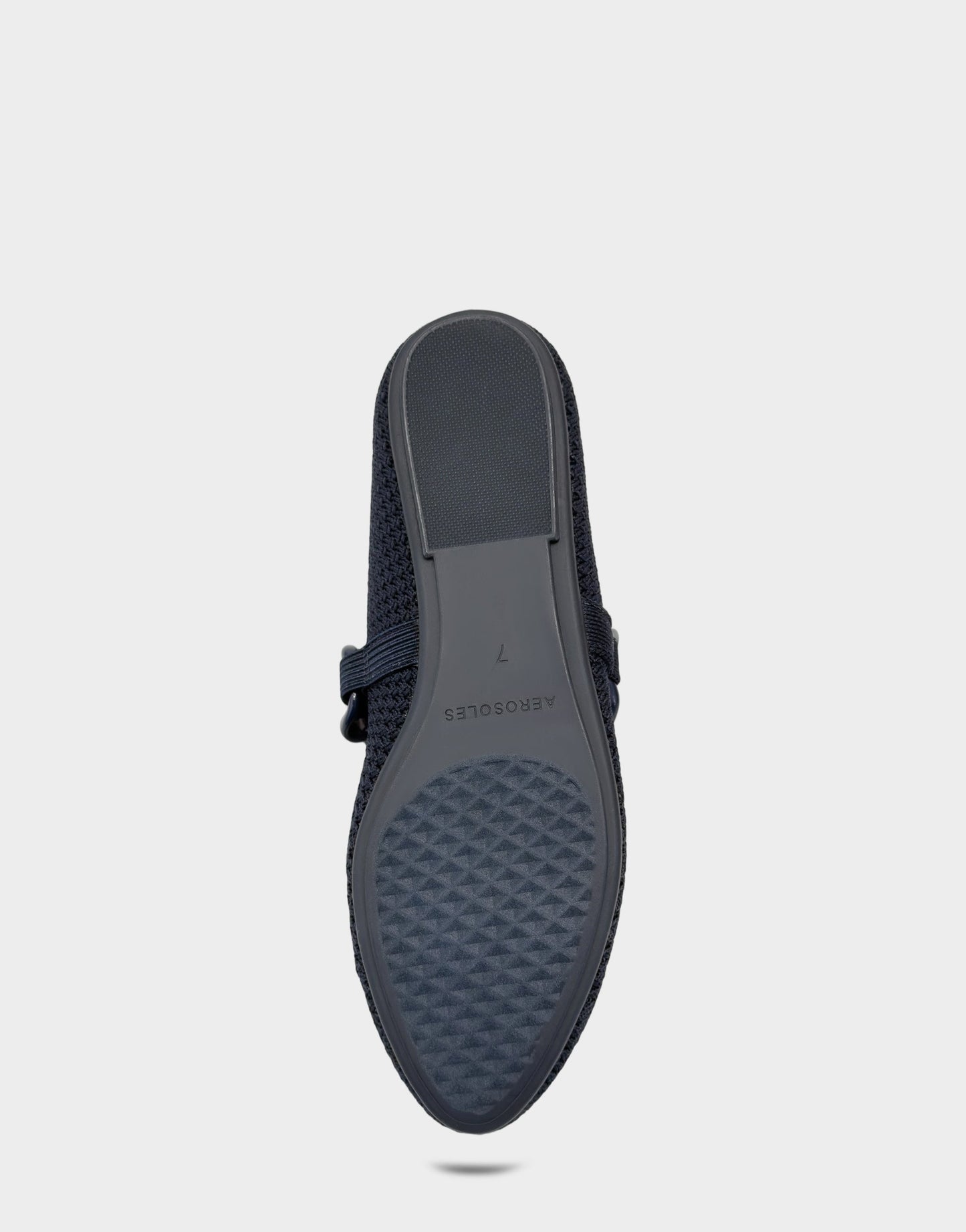 Aerosoles Knit Flat in Navy