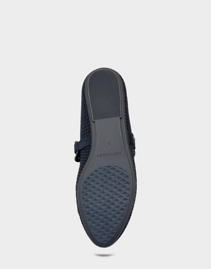 Aerosoles Knit Flat in Navy