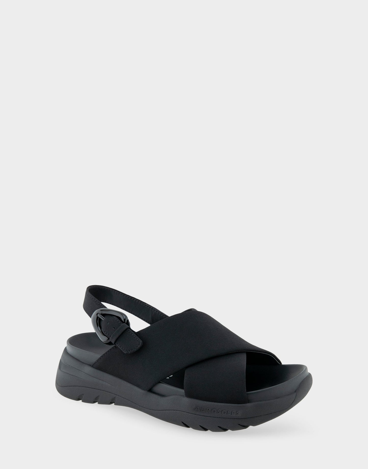 Aerosoles Sneaker Sandals in Black