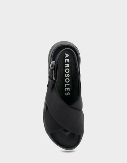 Aerosoles Sneaker Sandals in Black