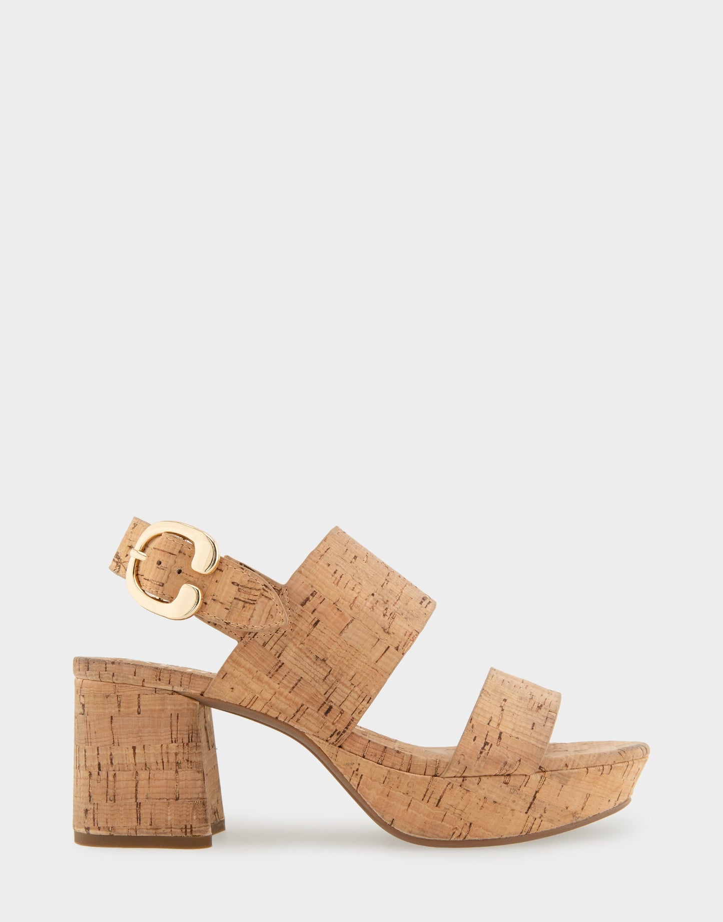 Aerosoles Platform Sandals in Natural Cork