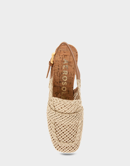 Aerosoles Dress Platform in Natural