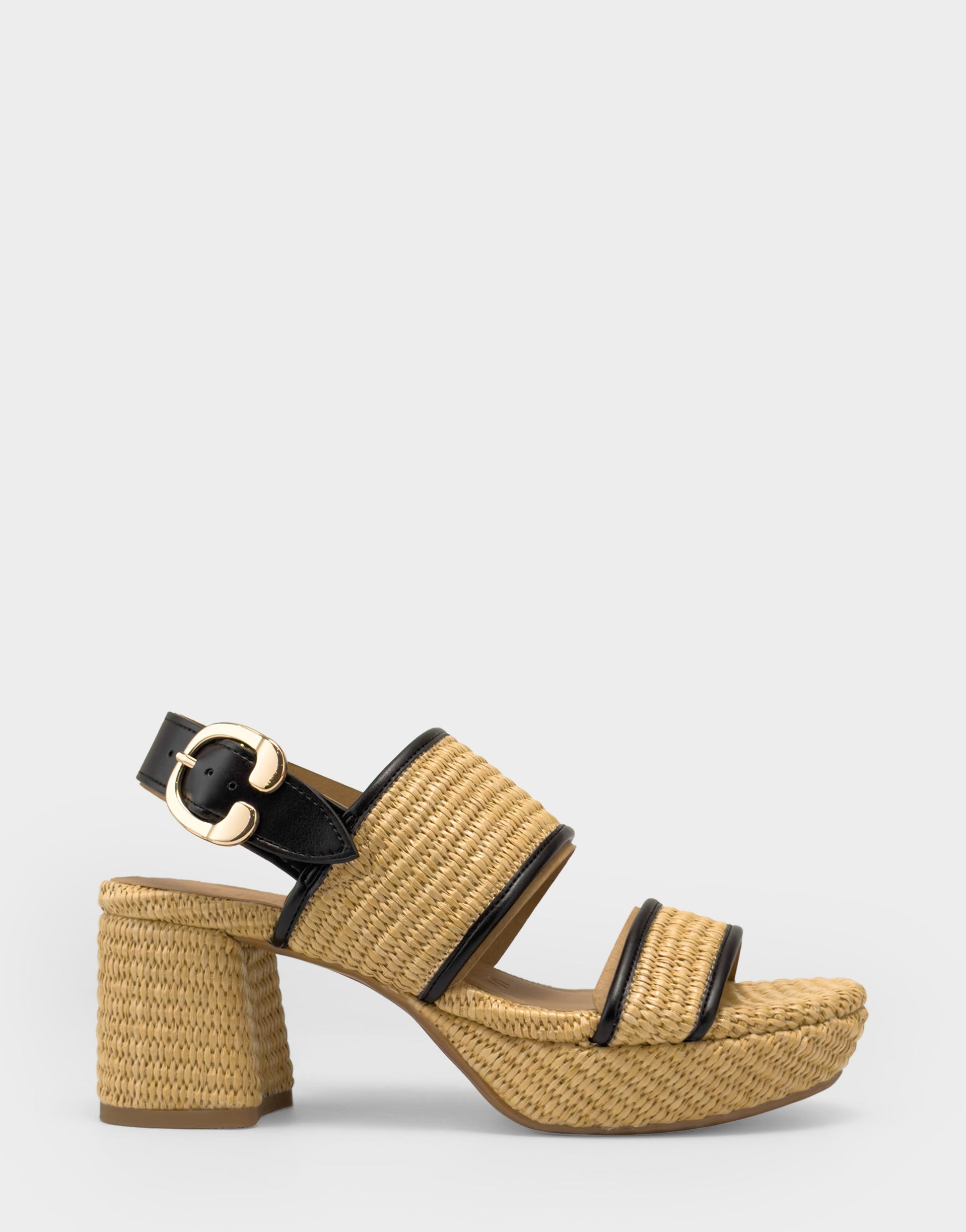 Aerosoles Platform Sandal in Natural