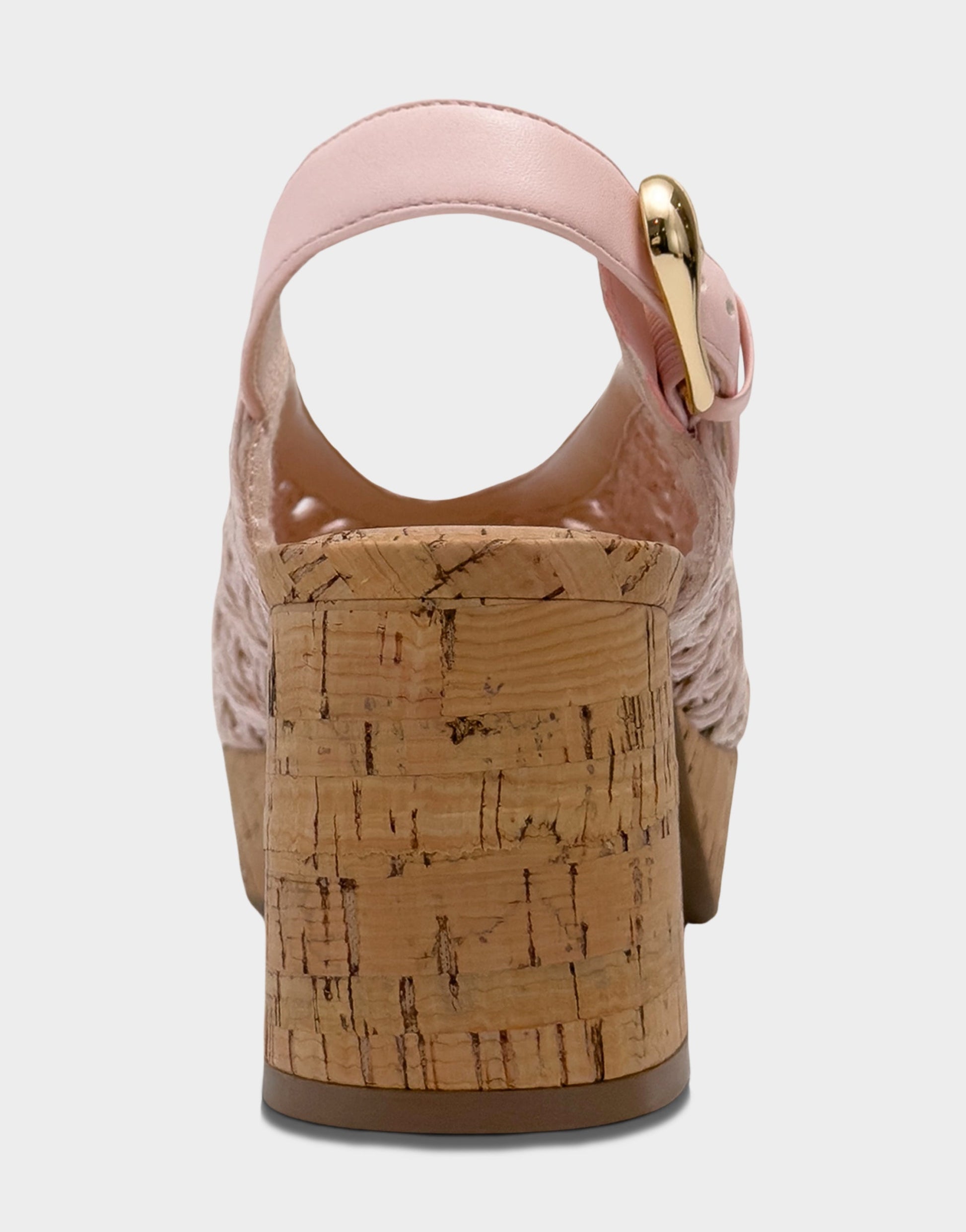 Aerosoles Platform Sandal in Pale Pink
