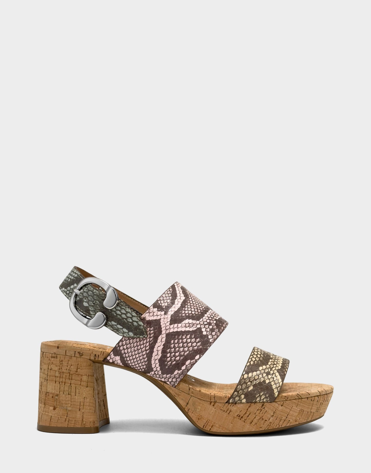 Aerosoles Platform Sandal in Snake Print
