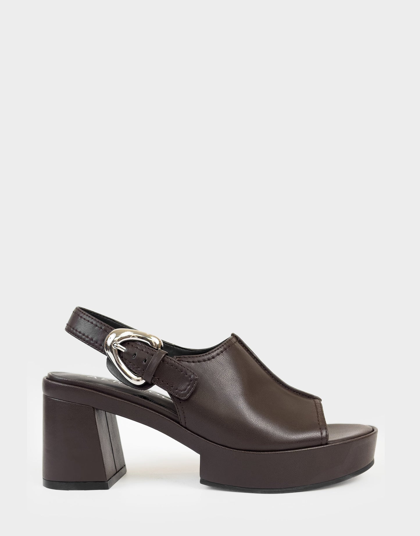 Aerosoles Platform Sandal In Brown