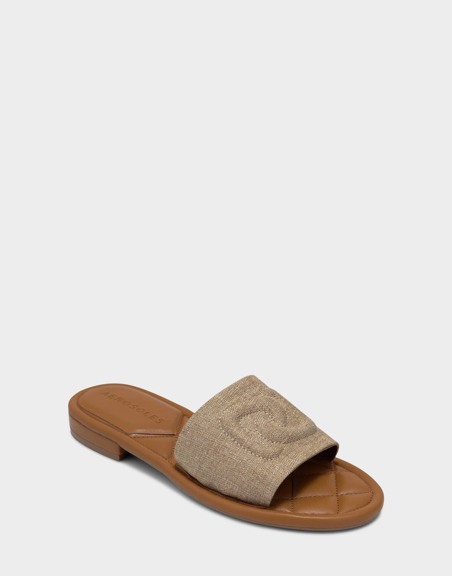 Aerosoles Flat Sandal in Natural