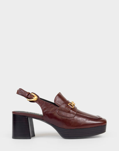 Aerosoles Slingback Platform In Brown
