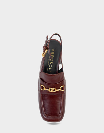 Aerosoles Slingback Platform In Brown