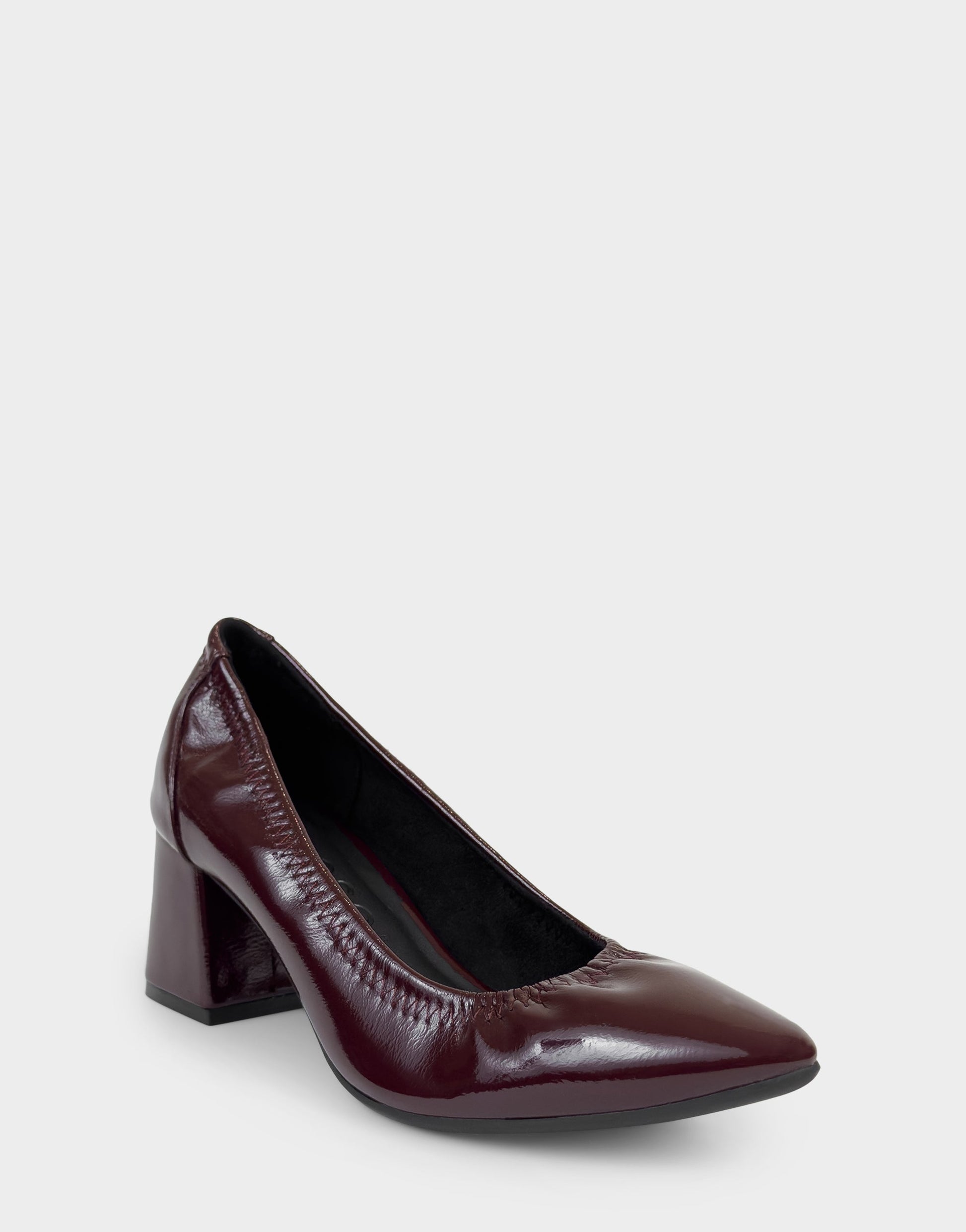 Aerosoles Pump In Burgundy Patent