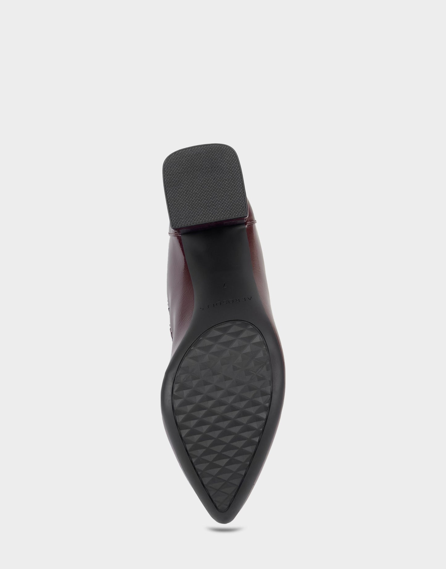 Aerosoles Pump In Burgundy Patent
