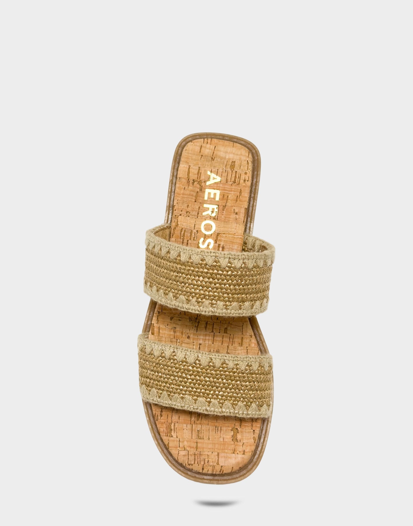Aerosoles Flat Sandal in Natural