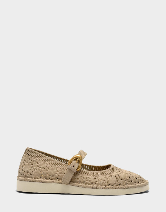 Aerosoles Casual Flat in Natural
