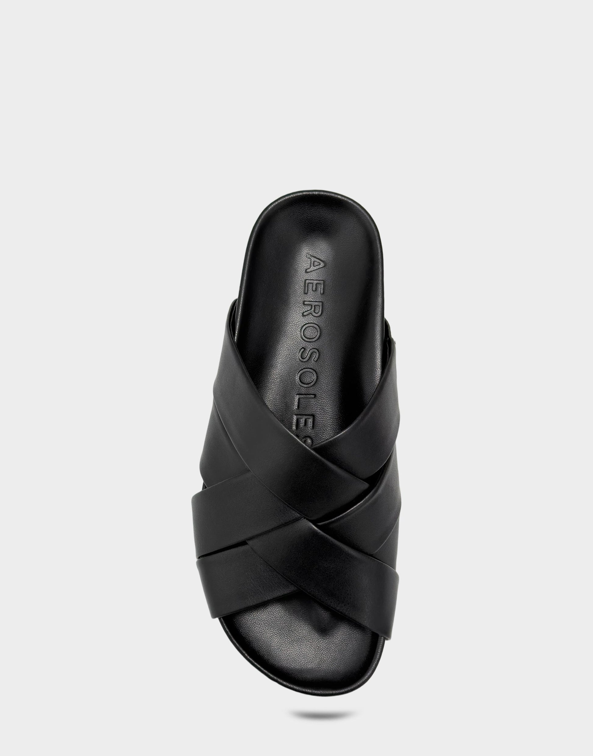 Aerosoles Footbed Sandal in Black