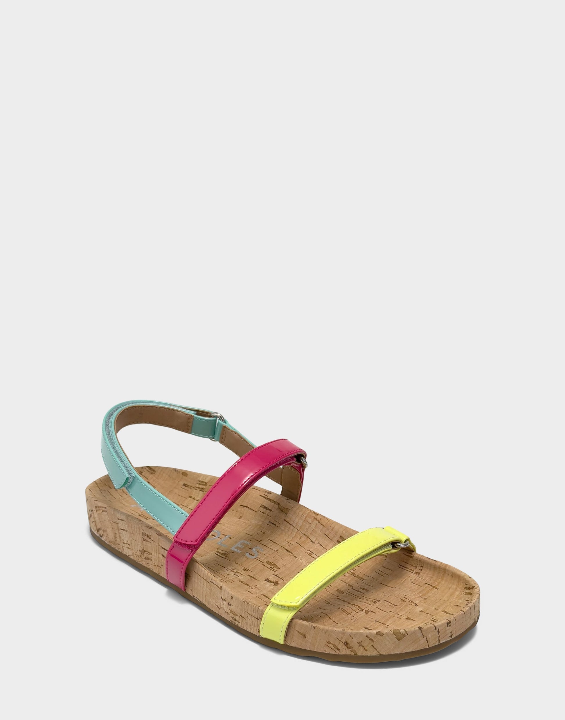 Aerosoles Footbed Sandal in Green Patent