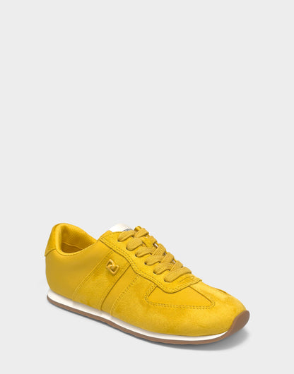 Aerosoles Lace Up Sneaker In Yellow