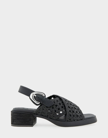Aerosoles Block Heel Sandals in Black
