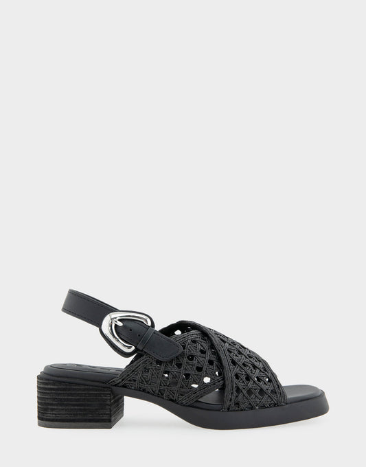 Aerosoles Block Heel Sandals in Black