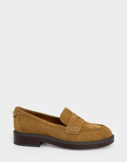 Aerosoles Tailored Loafer In Brown