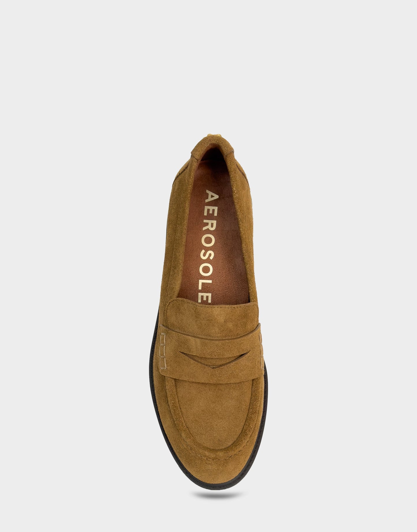 Aerosoles Tailored Loafer In Brown