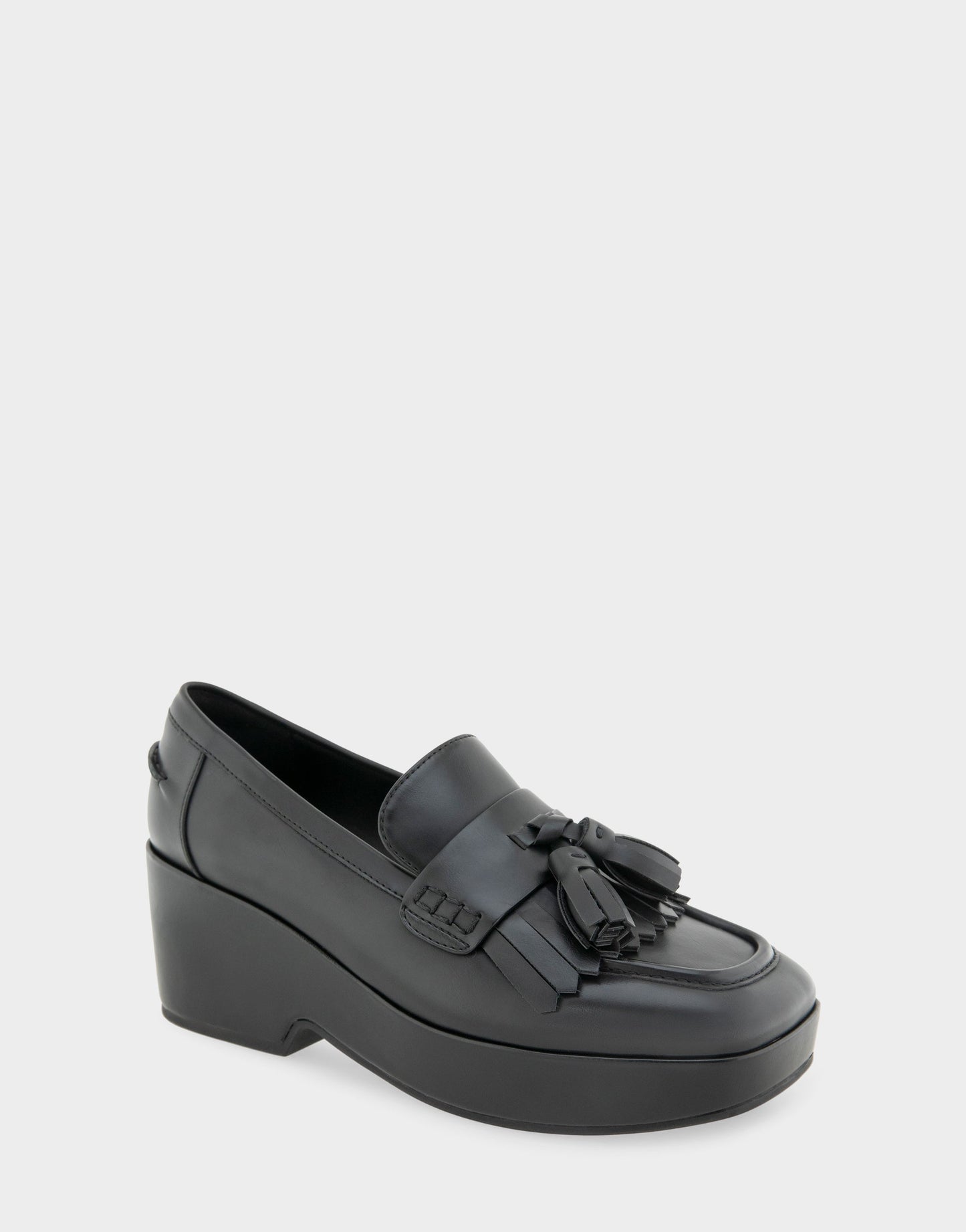 Aerosoles Flatform Loafer In Black
