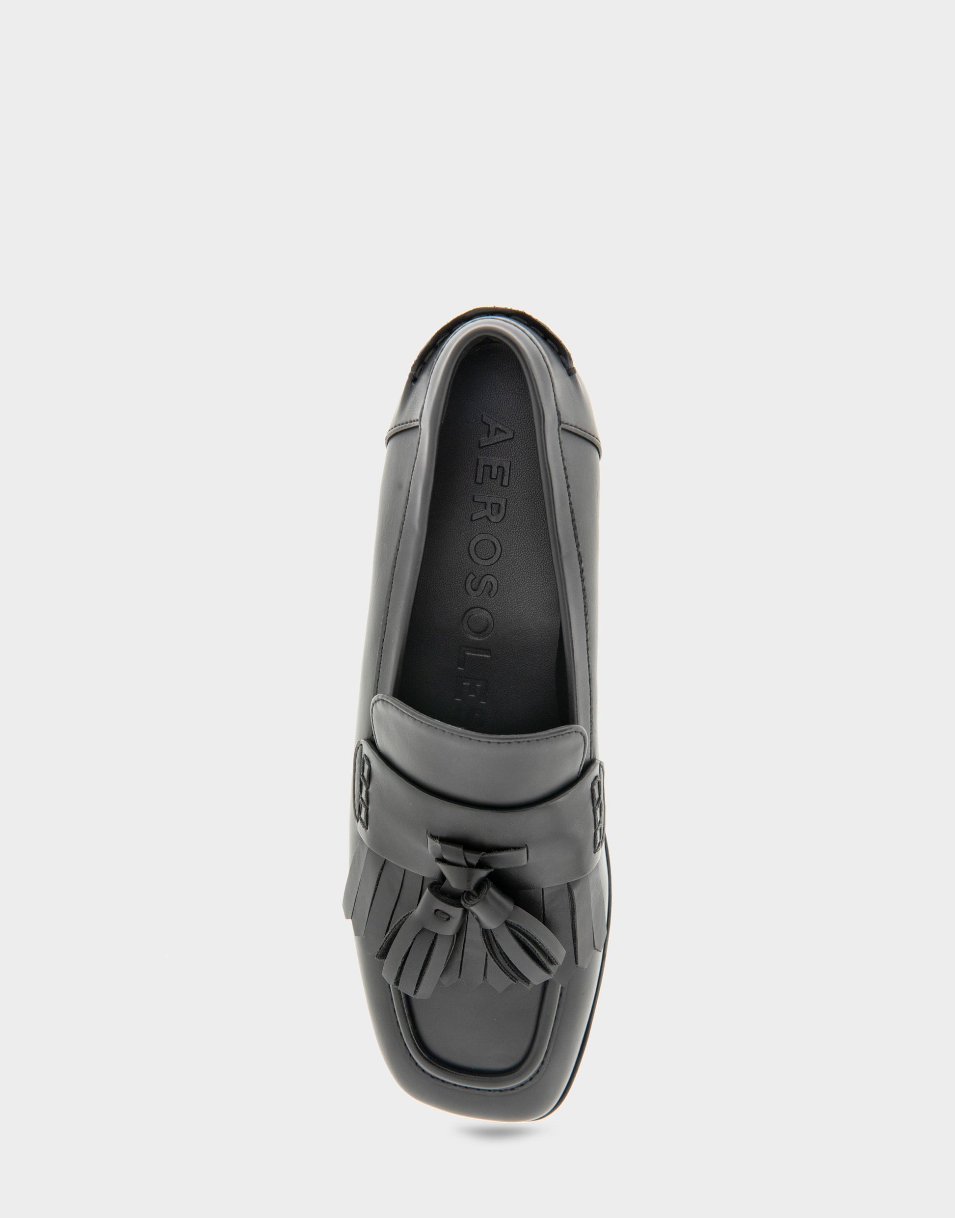 Aerosoles Flatform Loafer In Black