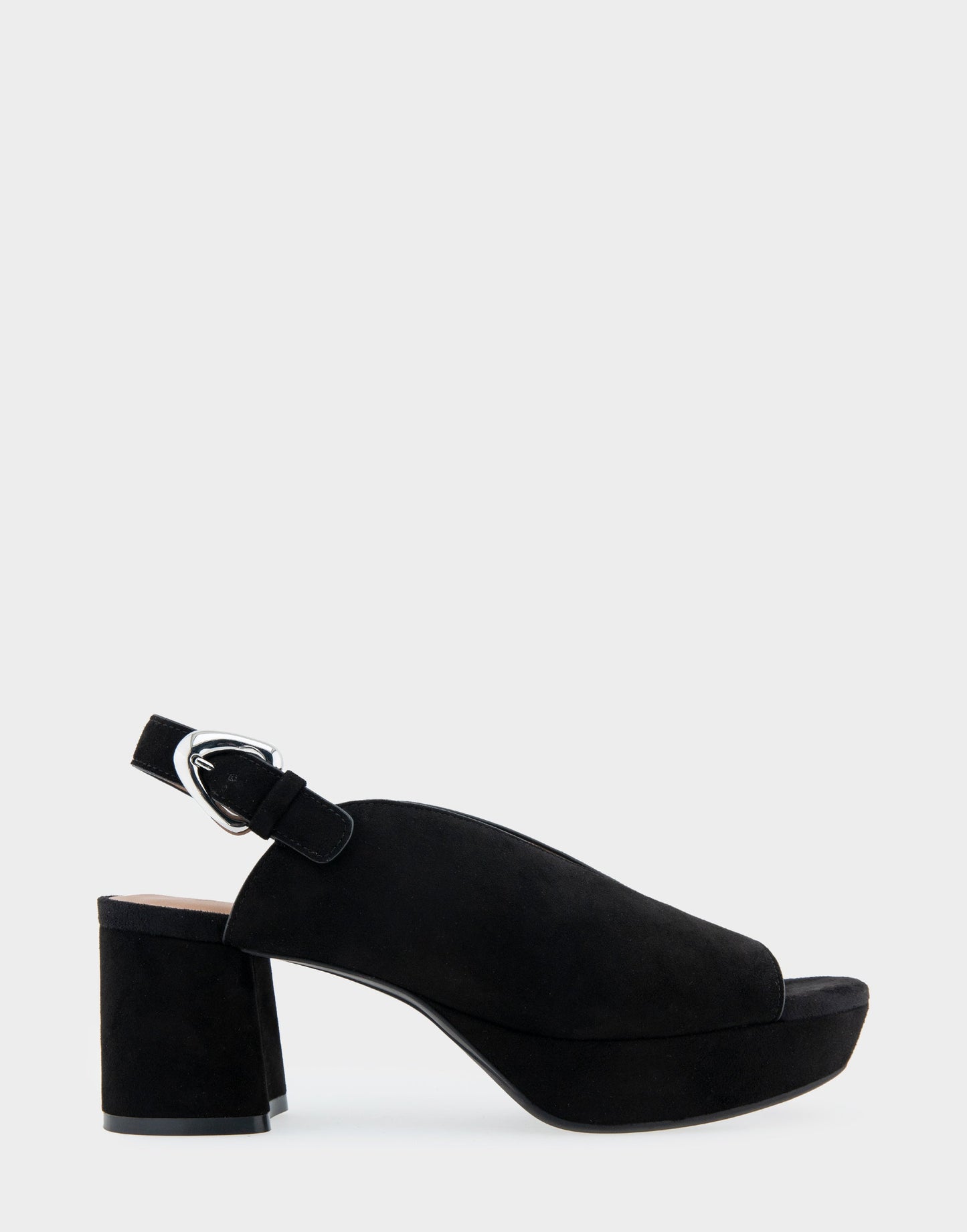 Aerosoles Peep Toe Platform Sandal in Black