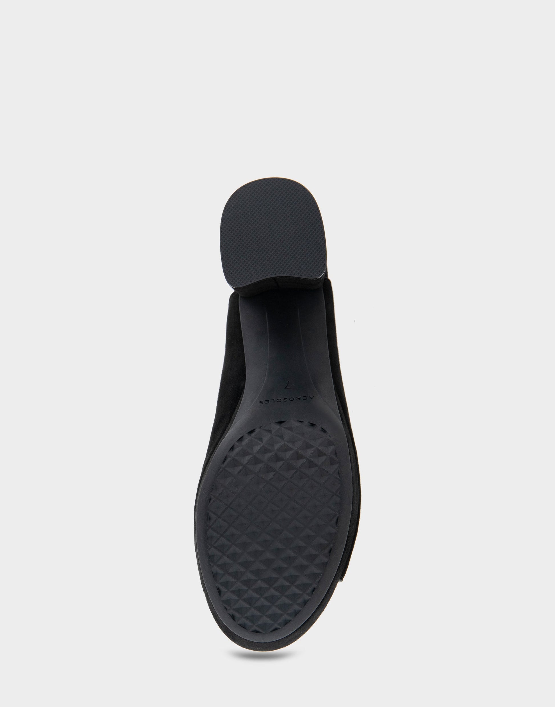 Aerosoles Peep Toe Platform Sandal in Black
