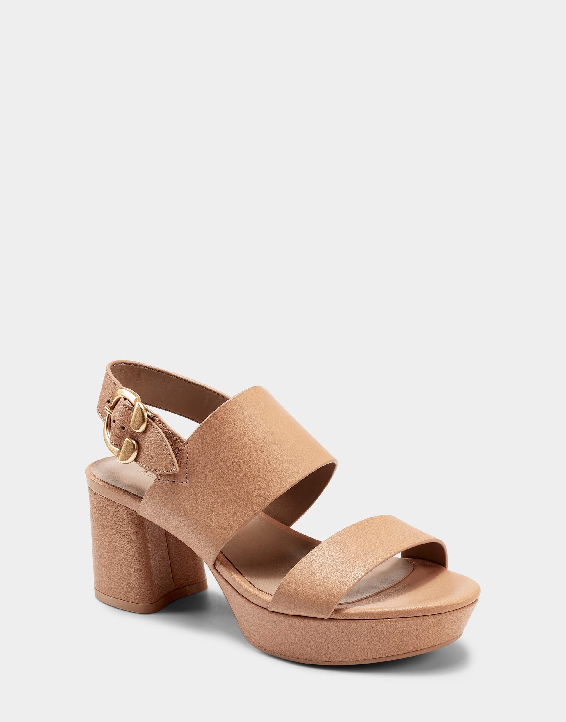 Aerosoles Platform Sandal in Nude
