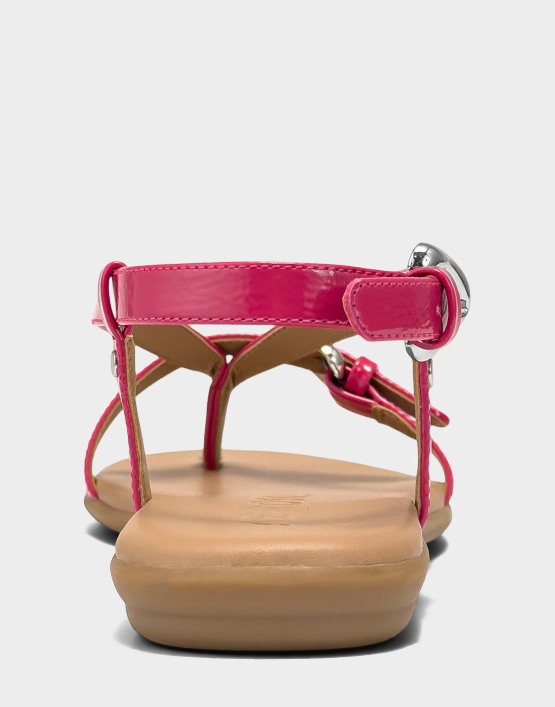 Aerosoles Flat Sandal in Pink Patent