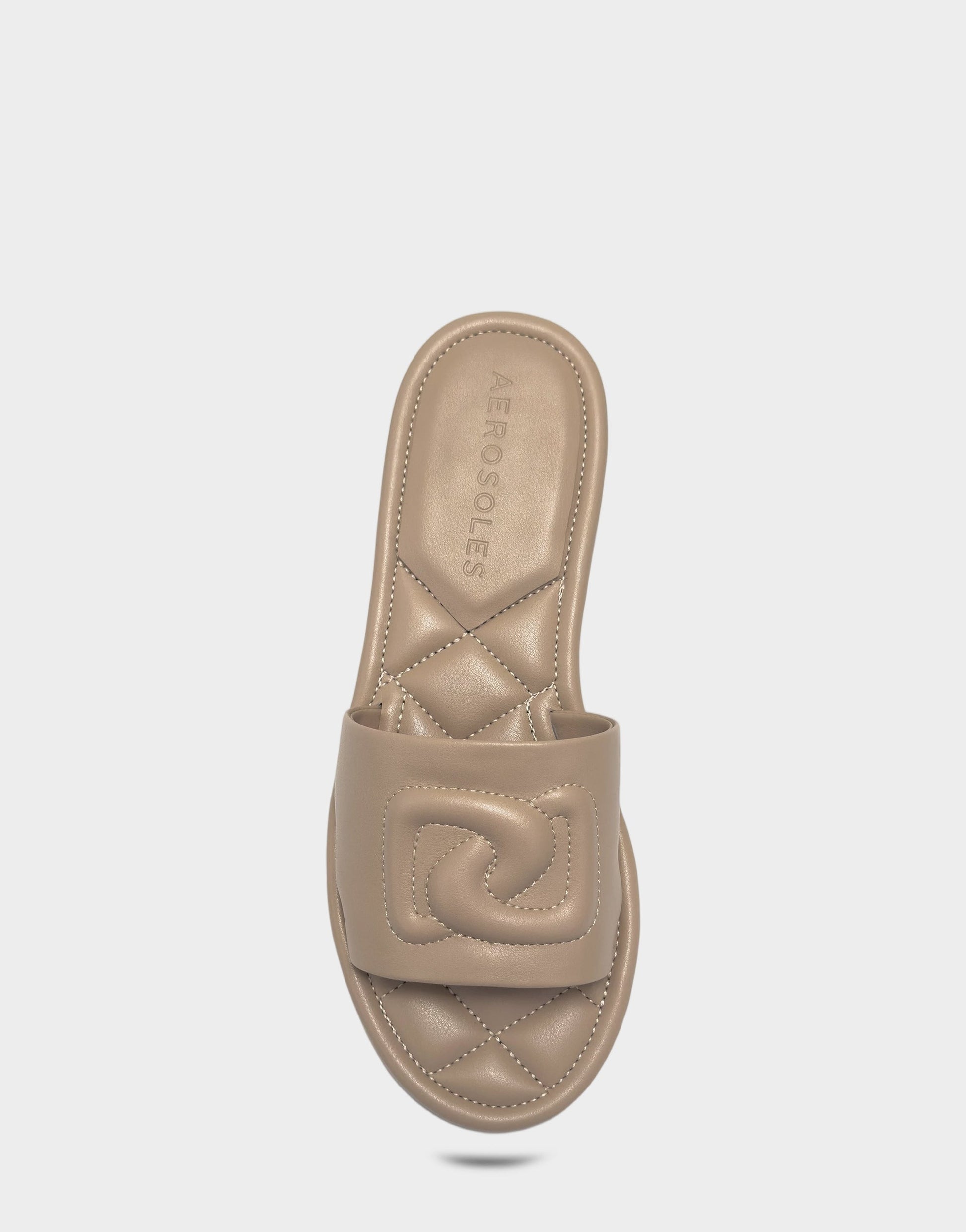 Aerosoles Flat Sandal in Natural