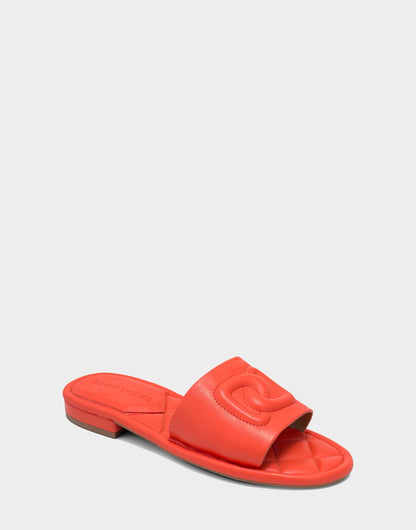 Aerosoles Flat Sandal in Orange