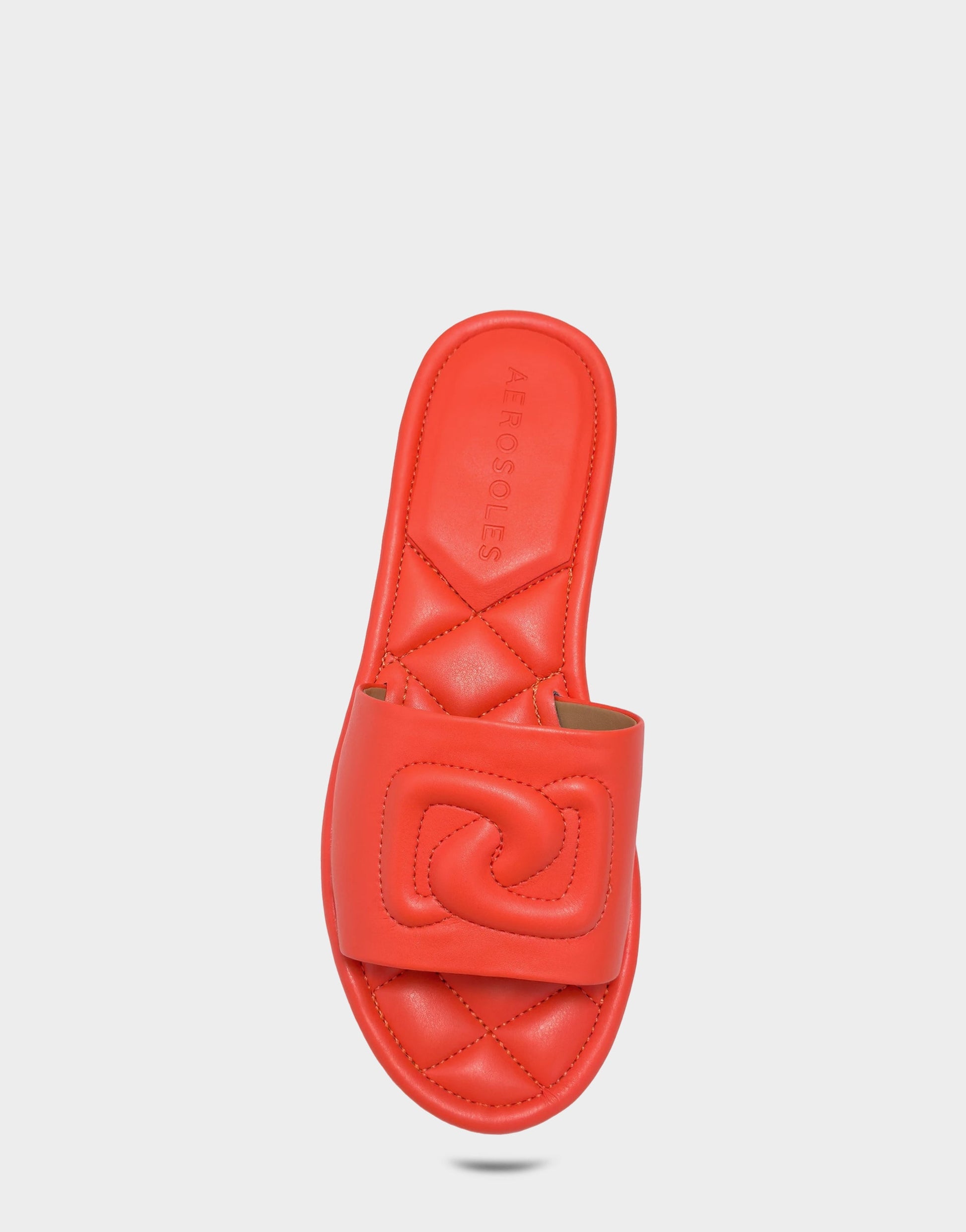 Aerosoles Flat Sandal in Orange